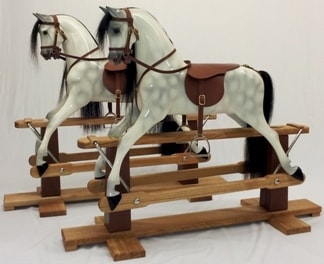 Thoroughbred horses rocking horse hotsell